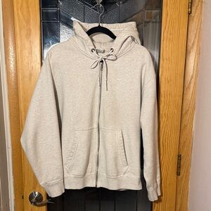 Nike Cream Hoodie with Drawstring